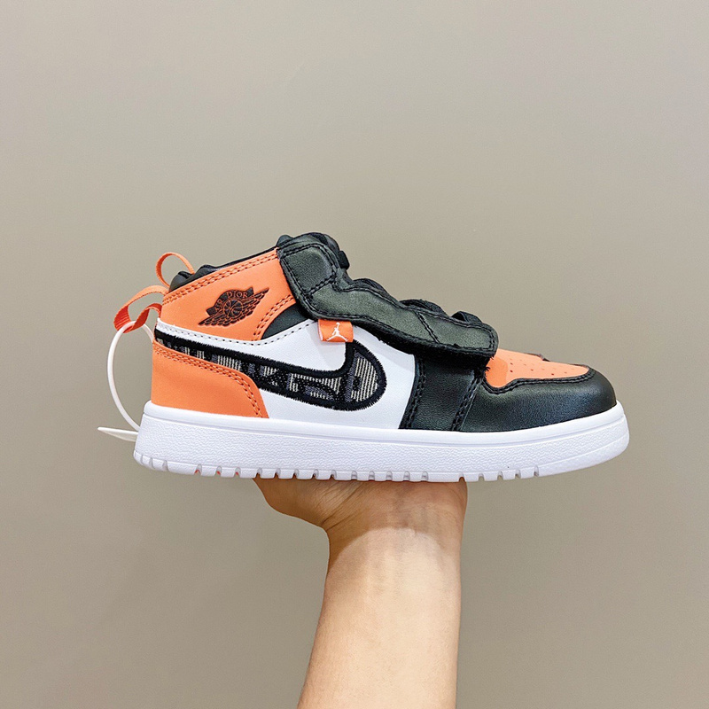 AJ1 Joe Yizheng Gang Magic Tie Children_s Shoes 22-37-304cf6a5